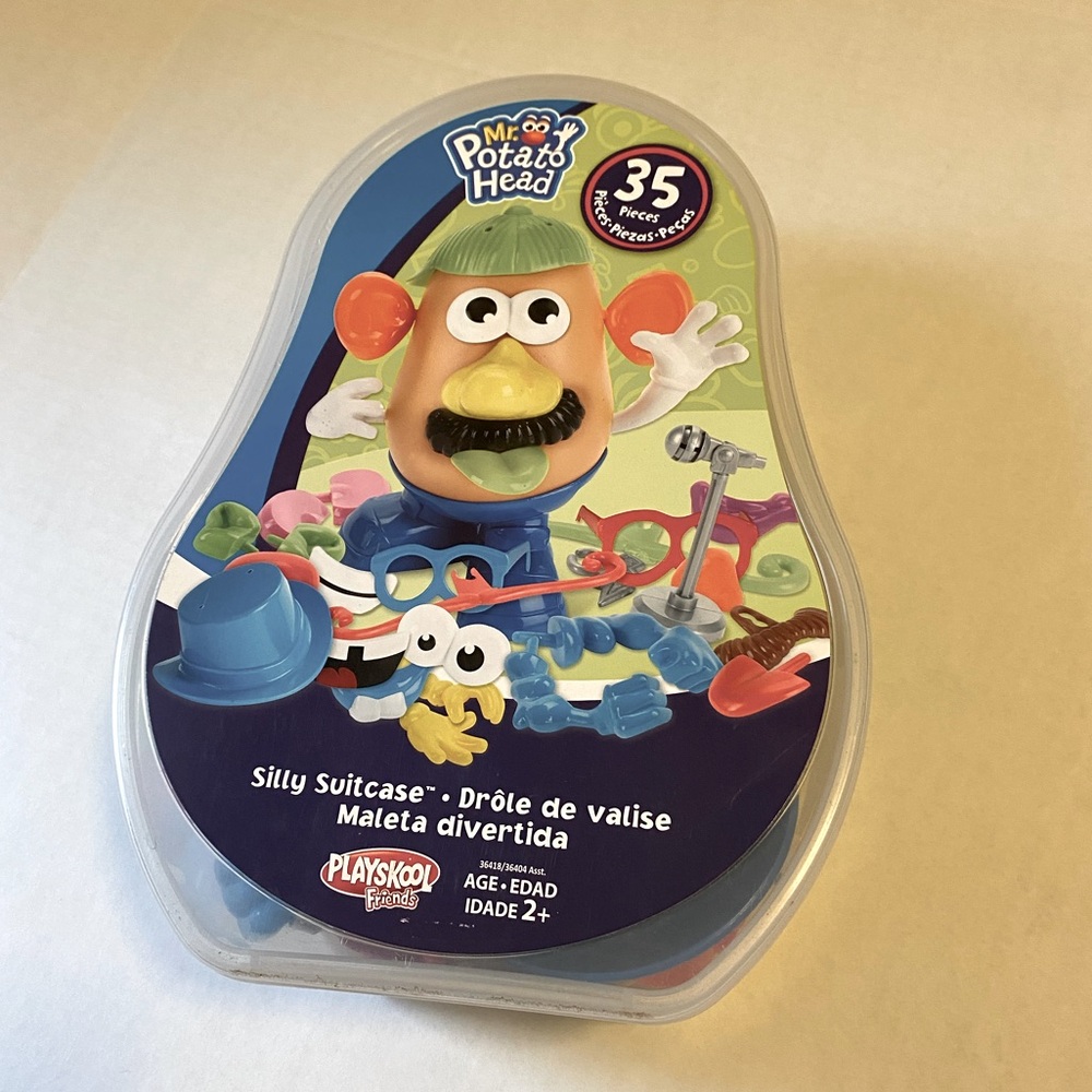 Mr Potato Head 35 Piece Play Set from PLAYSKOOL; open but never used!